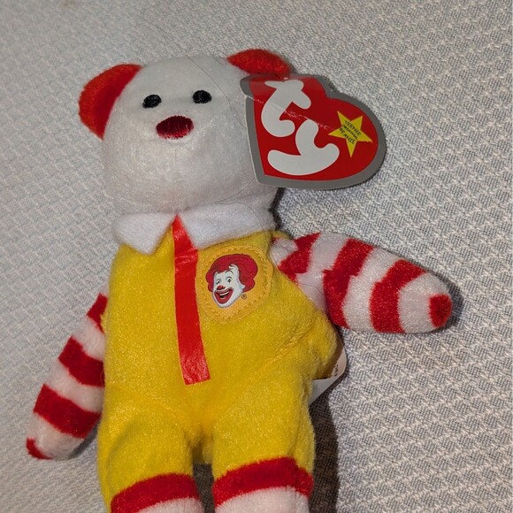Lot Of 5 Rare 2004 TY Ronald McDonald the Bears - 25 Years of Happiness - Picture 5 of 10